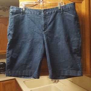 st johns bay shorts womens pants size 22w